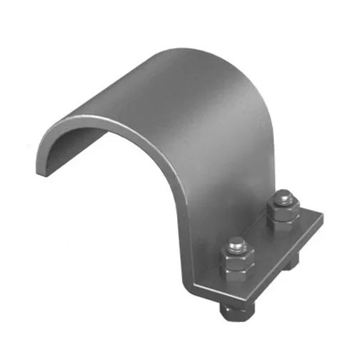 Скользящая опора с направляющей скобой