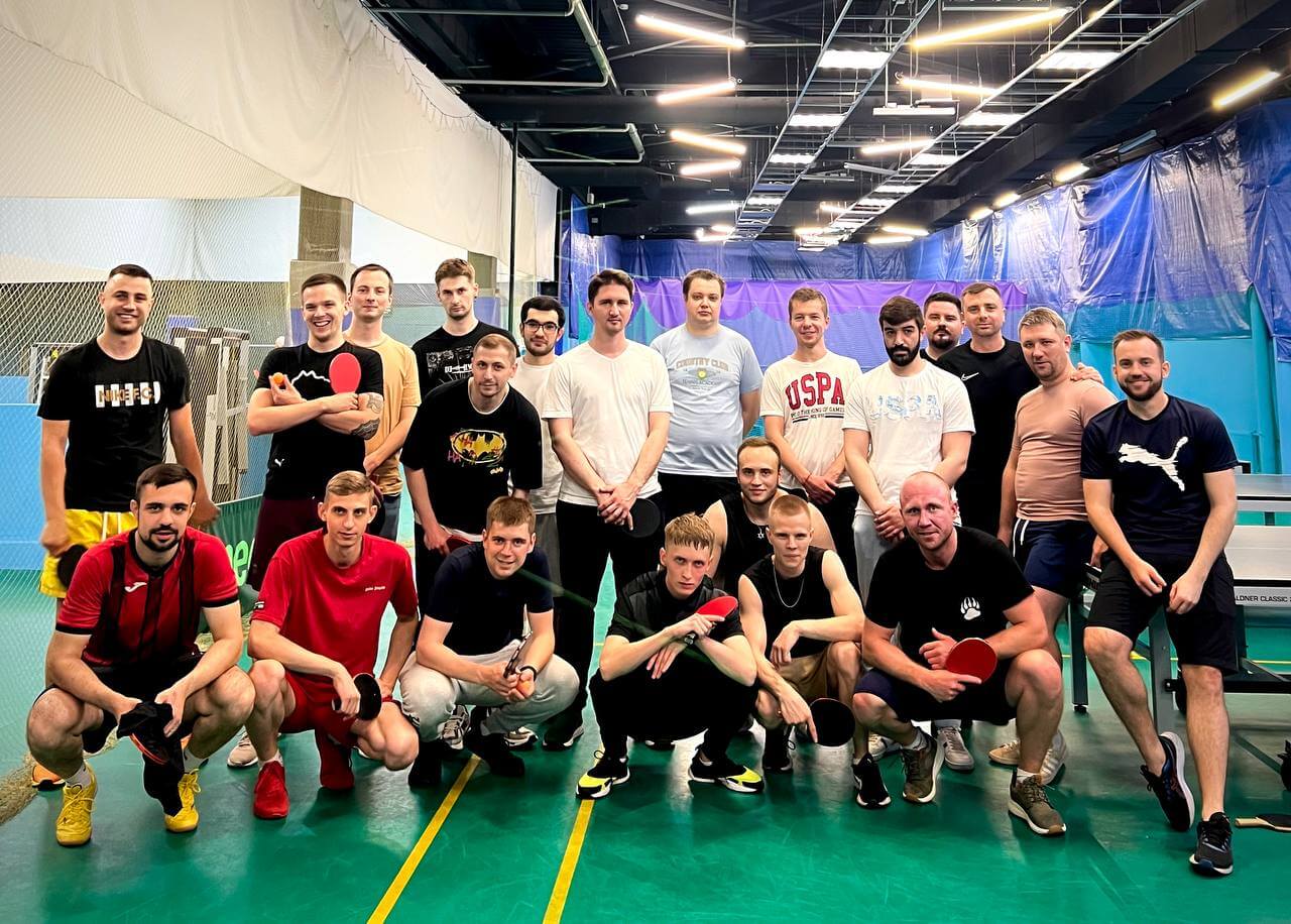 Турнир по настольному теннису среди 5 компаний: 2